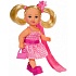 Кукла Еви с розовой прядью для волос, 12 см.  - миниатюра №1
